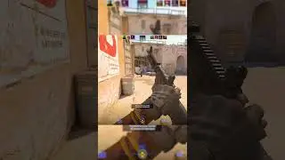 this is how you rush b on dust 2 cs2 #cs2 #shorts #reel #rush #gaming #cs2clips