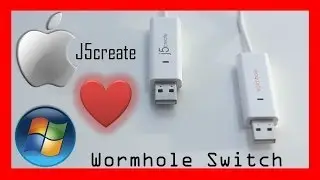 Make PC LOVE MAC LOVE PC - J5Create JUC400 Wormhole switch review