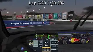 iRacing | Porsche Cup | Charlotte Roval | G2 - Turn 1 Sends. Shocker