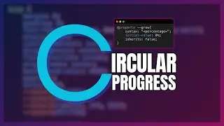 Creating a circular Progress loader using CSS