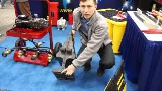 FlameFighter Hose Bridges at FDIC 2015