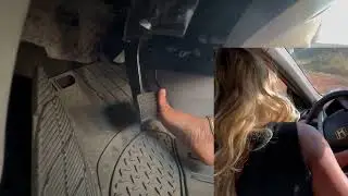 Barefoot SPINOUTS, Smokey Tires And STUCK! Available on PATREON! 