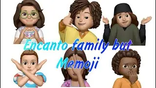 Making Encanto characters into  Memojis￼||pt.1