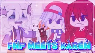 {Friday Night Funkin’} 🖤Fnf meets a Karen💜//Gacha Club//Fnf//Short Video//Inspired By Loser Simp