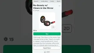 Omg ro-beauty it's real clown!! do not buy ro-beauty the black colour comment if you see real no buy