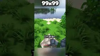 Minecraft, But Grass Adds Pixels Every Time...