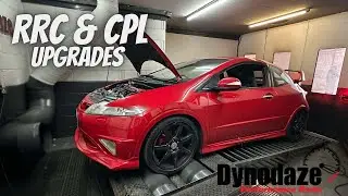Honda Civic FN2 TypeR  RRC inlet Manifold and CPL Big Bore gains