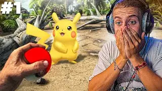 JE CAPTURE MON PREMIER POKÉMON SUR CE JEU ! (Découverte Pokémon Ark #1)