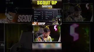 SCOUT NEW SENSITIVITY SETTINGS | 3.5 UPDATE | SCOUT OP BGMI SENSITIVITY SETTINGS 2024