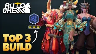 One of the three best builds in the current meta | 6 shamans 3 mage 2 horn | Auto Chess