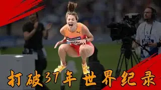 2米10！22歲超模身材靚麗，她點頭致意，打破塵封37年世界紀錄