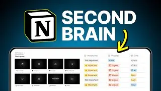 Revealing my Notion Second Brain Template (Full Tour)