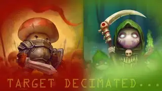 DECIMATING AN AI IN MUSHROOM WARS 2!!!