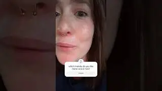 I like both, but which lyrics fit the melody more? 