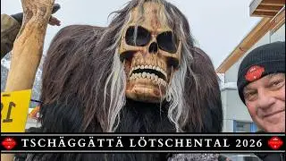 Tschäggättä Lötschental 2026 – Tradition defies the landslide