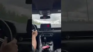 IS THAAAT A SUPRA?!🚧 All workers stopped and ran to the road to watch and hear this beast!  #supra
