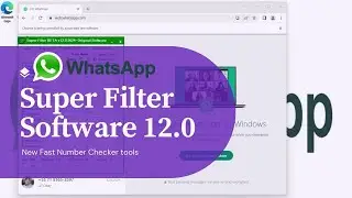 super filter 12.0 | new updated version 2024 fast number filter software