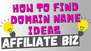 How To Choose A Domain Name For Affiliate Marketing 💡 Beginner's Step By Step
