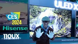 Hisense TVs at CES: Brighter U8 Bigger UX and 10,000 nits!