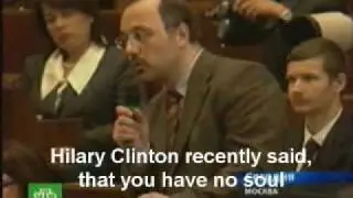 Hillary Clinton Putin Has No Soul - Putin Hillary Clinton Has No Head