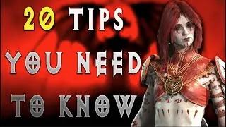 20 DIABLO 4 Tips YOU Need to Know