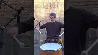 Scotland the Brave mix by Scottish rebels Clanadonia with Tu-Bardh Wilson in Perth, Scotland #shorts