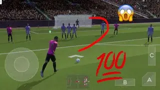 How to always score a FreeKick in (dream league soccer 2021)