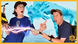 Ghostbusters Frozen Empire Dragon Ghost & Orb Battle Aaron & LB the FunQuesters!