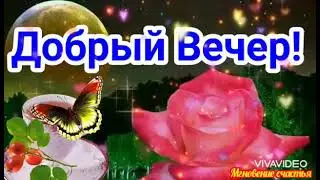 Добрый Вечер! 🌹🌹🌹Приятного, радостного, уютного, счастливого Вечера!