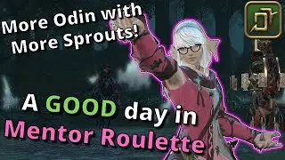 Astrologian helping Sprouts! A GOOD day in Mentor Roulette!