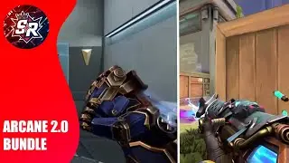 Valorant Arcane 2.0 Bundle in game showcase