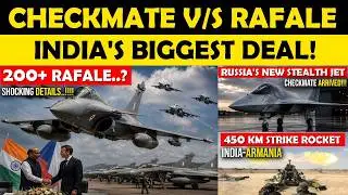 Rafale Ka MEGA Order Confirm?,400 KM Strike Rocket!,Su-75 Checkmate ready,Secret Strike Plan EXPOSED