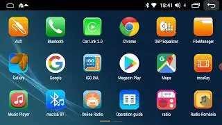 Prezentare meniuri si functii platforma navigatie android Audiosources CMPxxxxP4L