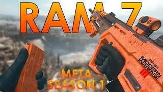 The NEW RAM 7 has NO RECOIL in Warzone 3! META LOADOUT