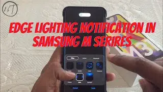 How to enable and use Edge lighting notification in samsung M series | Samsung in M31s/M31/M21/F41