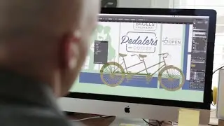 Broad & High: Pinchflat bicycle posters, Congressional Art Preview
