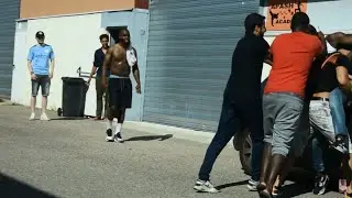 JE PIÈGE UN BOXEUR (ça finit en bagarre!!) PRANK caméra cachée.
