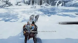 Freya tells how his Brothers Sword Ingrid is made Scene - God Of War Ragnarok