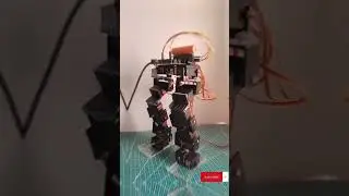 Arduino Humanoid Robot Testing #robot #humanoid #arduino #fyp
