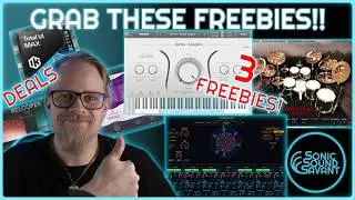 3 GREAT freebies!! 🚨DEALS🚨 from plugin boutique!