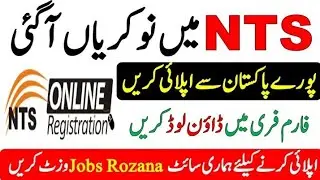 NTS Jobs 2021-National Testing Service Jobs 2021 For Male & Female