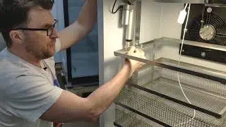 Изменение угла поворота лотков в инкубаторах NBF
