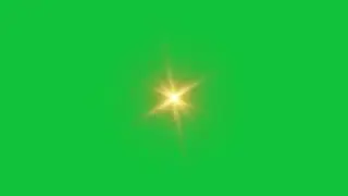 Yellow Light Rays Animation | Green Screen | Shine, Glow, Energy Burst Visual