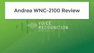 Andrea WNC-2100 Bluetooth Wireless Microphone & Dragon Dictate (Naturally Speaking)