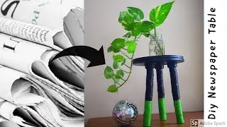 How To Make Stool  | Corner Table  | Home Decor From Waste Material  | Best Out Of Waste