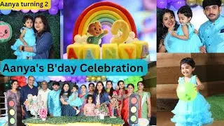 Aanya's B'day Celebration 🎊🎉🎂🥰❤️ | ಆನ್ಯಾಳ ಬರ್ತಡೇ  ಸೆಲೆಬ್ರೇಷನ್ ಹೆಂಗಿತ್ತು ಗೊತ್ತಾ 💥 | 08-01-2024 ❤️