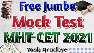 MHTCET 2021 Free Mock Test | Jumbo Mock Test