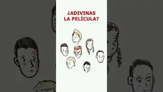 ¿ADIVINAS la PELÍCULA? 🤔😨 #shorts #drawmylifeenespañol #pelis
