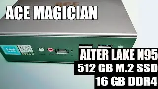 Mini PC Acemagician AD03 con Alter Lake N95 y 16GB DDR4, una buena elección.