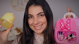 ASMR: MÃE TE ARRUMANDO PARA IR A ESCOLA - Sweet Carol